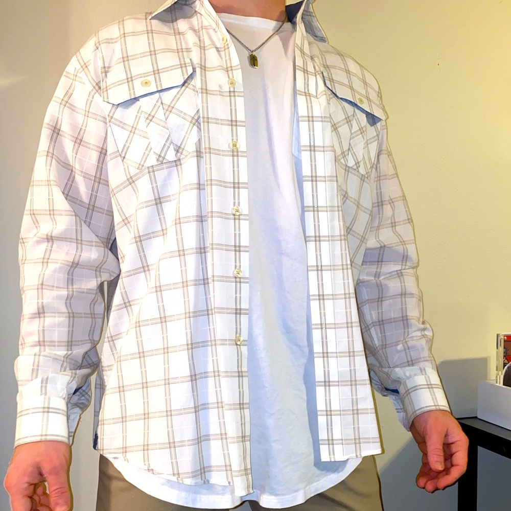 Andrew Marc causal Button down shirt men’s
